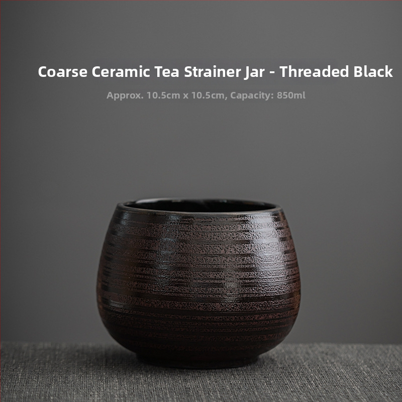 Recipient ceramic de înaltă calitate pentru resturi de ceai și apă, vas mare de birou pentru ceai, set Kung Fu ceai cu ceașcă de spălare a ceaiului.