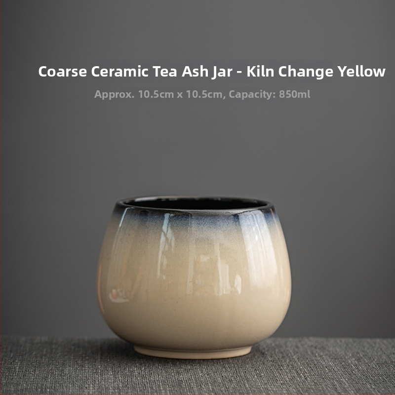 Recipient ceramic de înaltă calitate pentru resturi de ceai și apă, vas mare de birou pentru ceai, set Kung Fu ceai cu ceașcă de spălare a ceaiului.