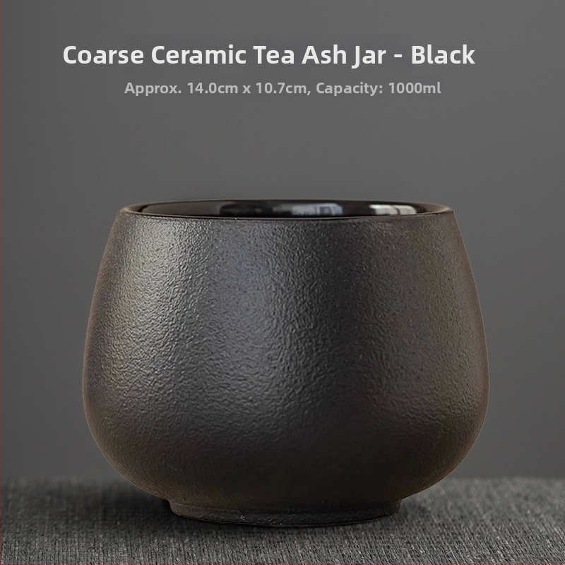 Recipient ceramic de înaltă calitate pentru resturi de ceai și apă, vas mare de birou pentru ceai, set Kung Fu ceai cu ceașcă de spălare a ceaiului.