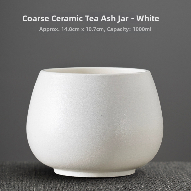 Recipient ceramic de înaltă calitate pentru resturi de ceai și apă, vas mare de birou pentru ceai, set Kung Fu ceai cu ceașcă de spălare a ceaiului.
