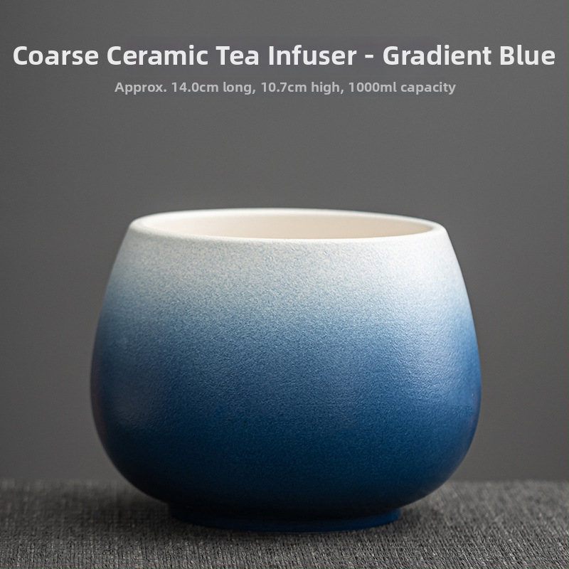 Recipient ceramic de înaltă calitate pentru resturi de ceai și apă, vas mare de birou pentru ceai, set Kung Fu ceai cu ceașcă de spălare a ceaiului.