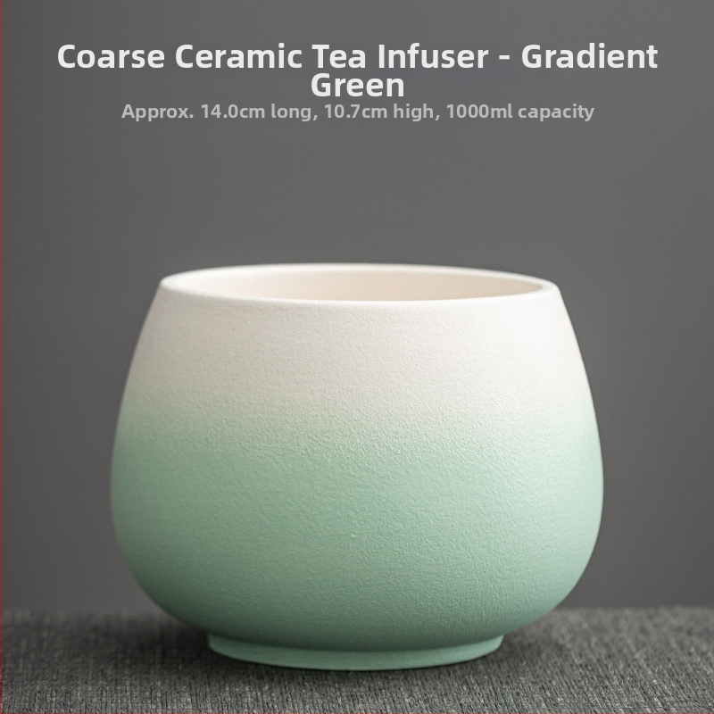 Recipient ceramic de înaltă calitate pentru resturi de ceai și apă, vas mare de birou pentru ceai, set Kung Fu ceai cu ceașcă de spălare a ceaiului.