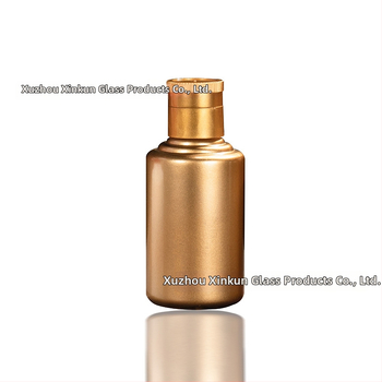 Priehľadná malá fľaša na lieh, 50 ml–100 ml, sklenená, prázdna, kalabášová fľaša, guľatého tvaru