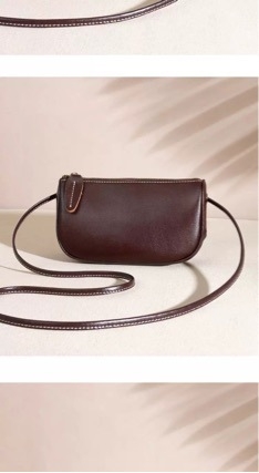 Ženska crossbody torbica, mini, Dumpling stil, PU koža