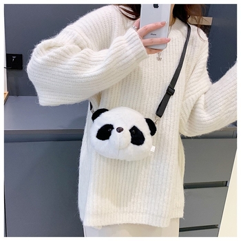 Panda ruksak od pliša – slatka crtana lutkica, torbica preko ramena/crossbody za djecu