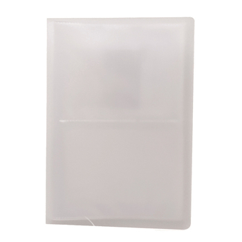 Album foto transparent cu pagini de inserare pentru fotografii de idoli, aspect cu grilă, format A5