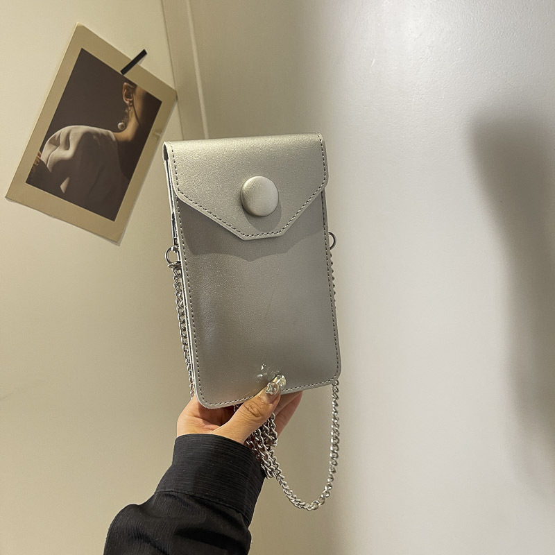 Ženska torbica za mobitel, 2025 novi model, moderan i svestran lančani crossbody, mala kvadratna torbica, visoke kvalitete