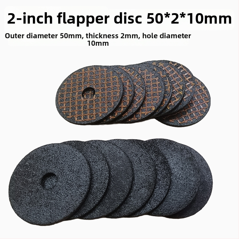 2-palcové pneumatické uhlové brúsenie disky – flap kotúč, leštiaci kotúč, odstraňovanie triesok a hrdze, priemer 50 mm