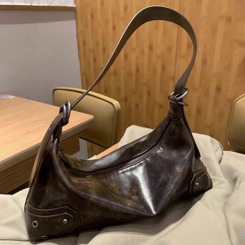 Torba ispod pazuha s velikim kapacitetom za žene, jesen-zima 2025, nišni retro stil, svestrana za rame i crossbody