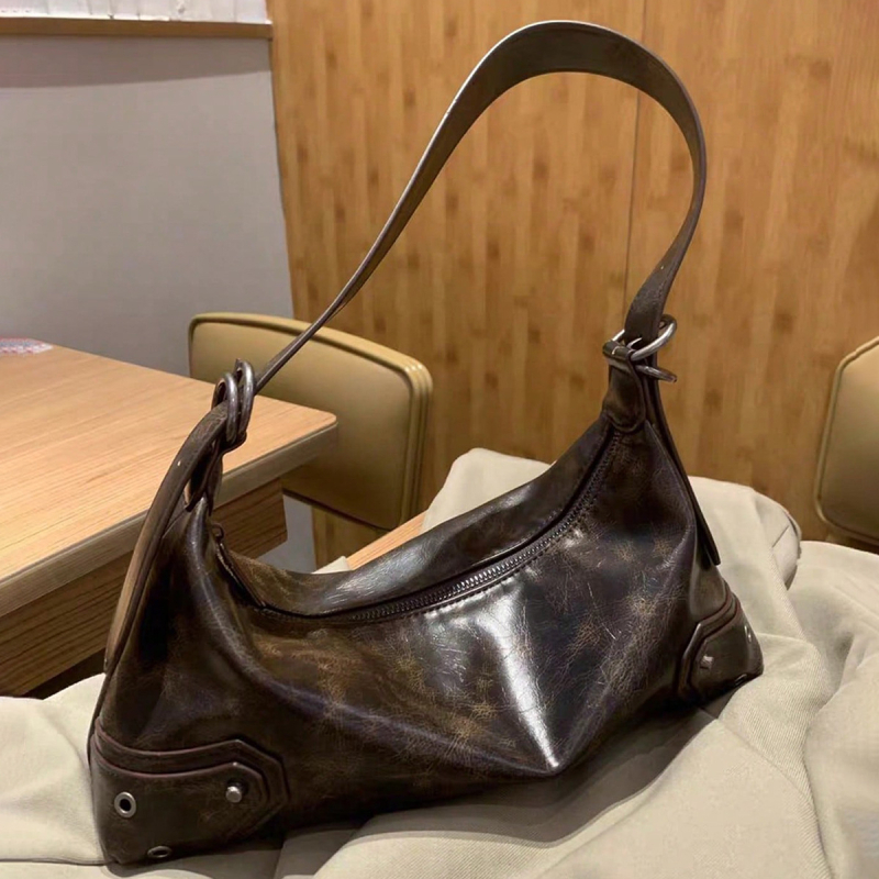 Torba ispod pazuha s velikim kapacitetom za žene, jesen-zima 2025, nišni retro stil, svestrana za rame i crossbody