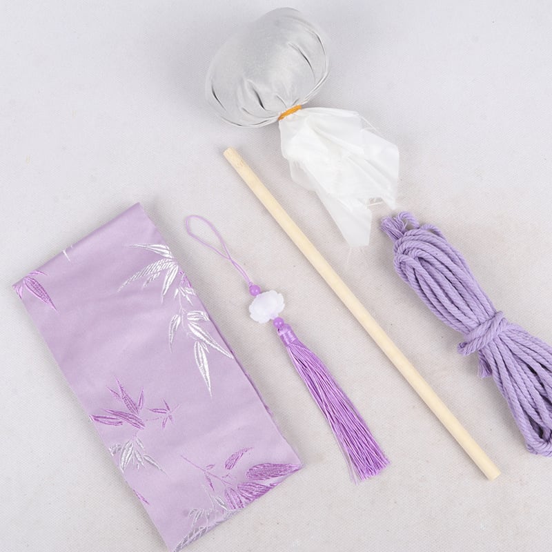 Személyre szabott DIY Mugwort kalapács anyagkészlet egészségügyi masszázs, meridiánkopogtatás, moxibiszció, választható színek