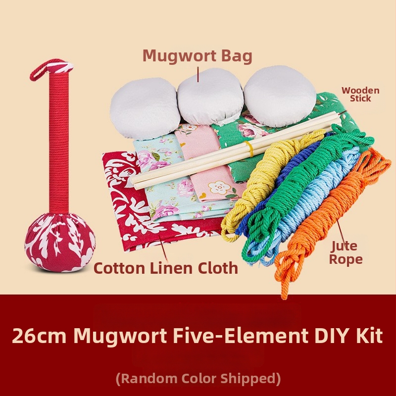Prispôsobený DIY materiálový balíček Mugwort Hammer pre zdravie, tapping meridiánov, moxibustion, wellness masáž, farebné možnosti