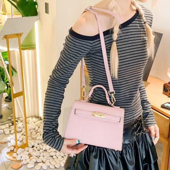 Visokokvalitetna retro Kelly torbica za žene, model 2025, svestrana dnevna torba za rame i crossbody