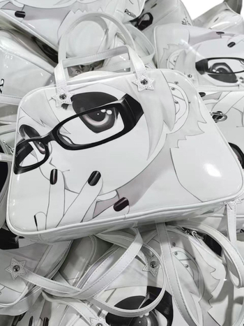 Anime inspirirana torba, s ramenskim i crossbody remenom, velika kapaciteta, pogodna za posao i svakodnevnu uporabu