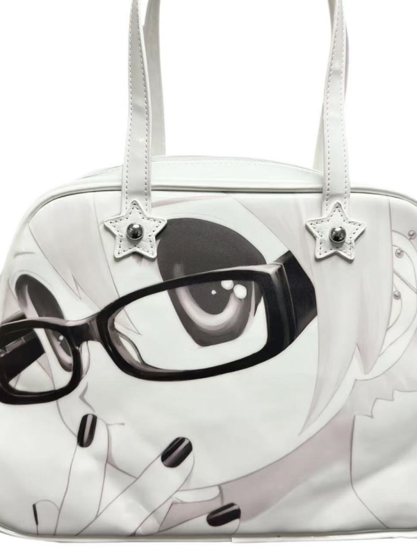 Anime inspirirana torba, s ramenskim i crossbody remenom, velika kapaciteta, pogodna za posao i svakodnevnu uporabu