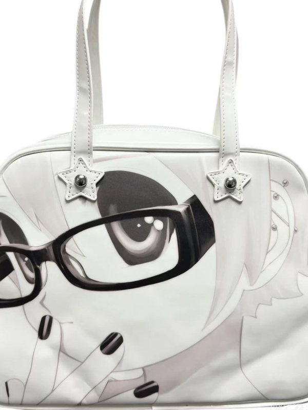 Anime inspirirana torba, s ramenskim i crossbody remenom, velika kapaciteta, pogodna za posao i svakodnevnu uporabu