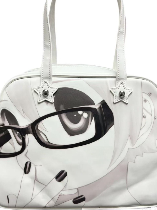 Anime inspirirana torba, s ramenskim i crossbody remenom, velika kapaciteta, pogodna za posao i svakodnevnu uporabu