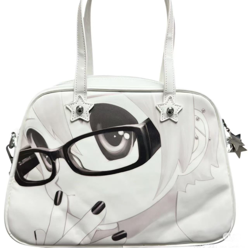 Anime inspirirana torba, s ramenskim i crossbody remenom, velika kapaciteta, pogodna za posao i svakodnevnu uporabu