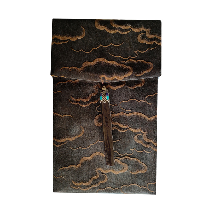 Ručna izrada mala crossbody torba od cloud-silk s resicama, torbica za mobitel, retro kineski stil, vertikalni dizajn za žene