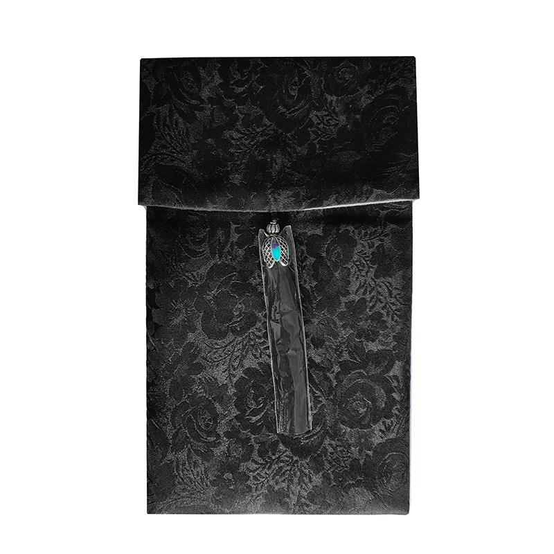 Ručna izrada mala crossbody torba od cloud-silk s resicama, torbica za mobitel, retro kineski stil, vertikalni dizajn za žene