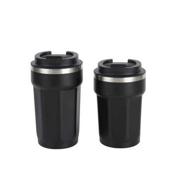 Cană termoizolantă din oțel inoxidabil 304, formă octagonală, capac răsucibil – cană portabilă pentru cafea