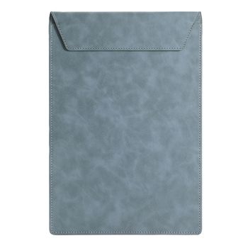 Dosar A4 din piele pentru conferințe cu clipboard, suprafață de scris și suport pentru cești – personalizare logo