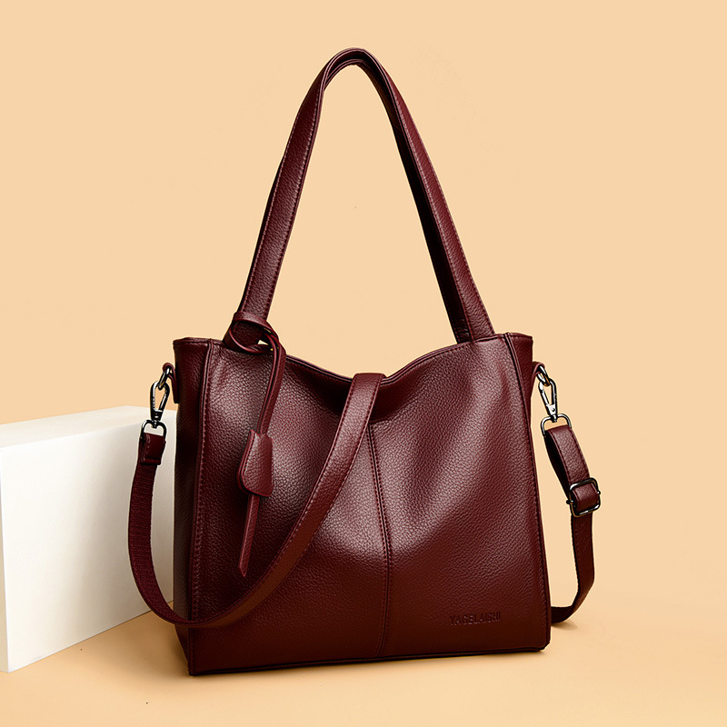Tote torba velikog kapaciteta od mekane PU kože za žene – za posao, zapadni stil, elegantna svakodnevna torba preko ramena