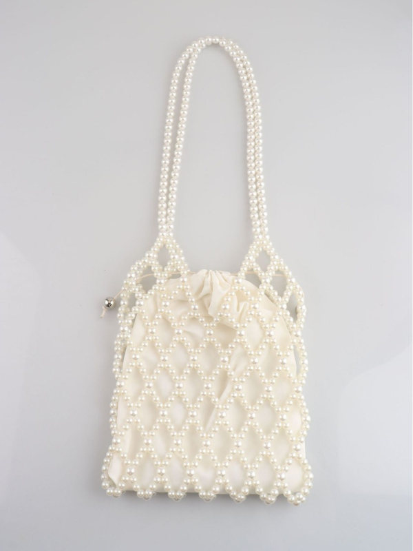 Nova torba crossbody s perlicama, s dizajnom s izraženim izrezom, elegantna i svestrana za žene