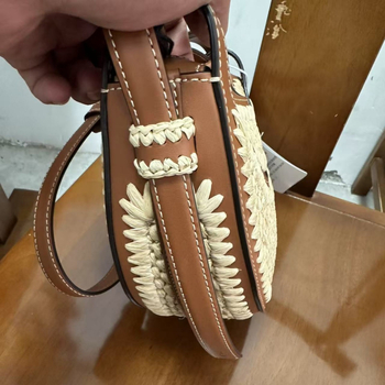 Ženska dumpling torba, ručno tkana, PU koža, crossbody torba preko ramena, jesen 2025