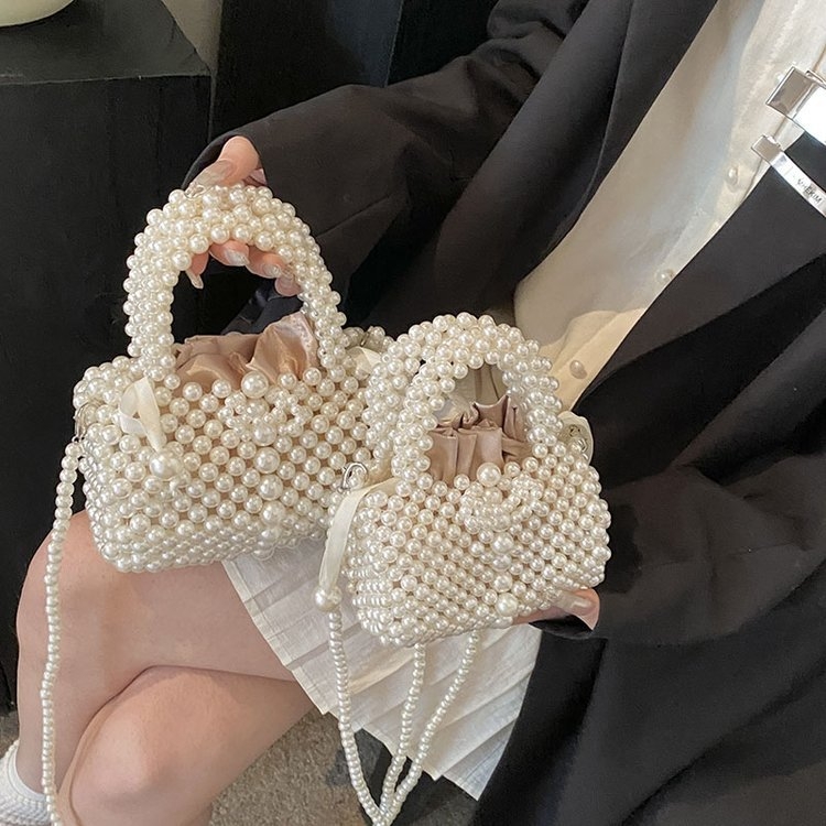 Svježa i elegantna ženska pletena crossbody torba u Boston stilu
