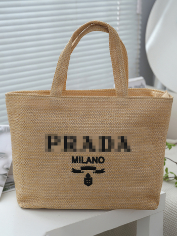 Ljetna torba od slame, velika kapaciteta, pleteni tote s dizajnom slova, za plažu i odmor, ženska torba preko ramena
