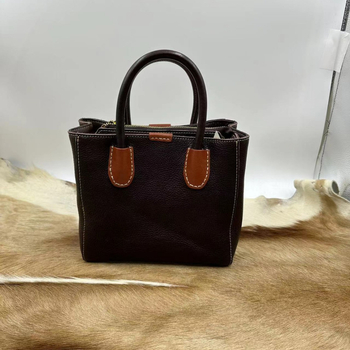 2024 Diana crossbody torbica od gornje slojevite kože s rastlinskim tretmanom i čvrstim mesing hardverom