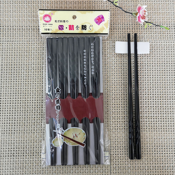 Melaminske 22 cm valovite štapiće za japansku i korejsku kuhinju, otporne na visoke temperature i na prljanje