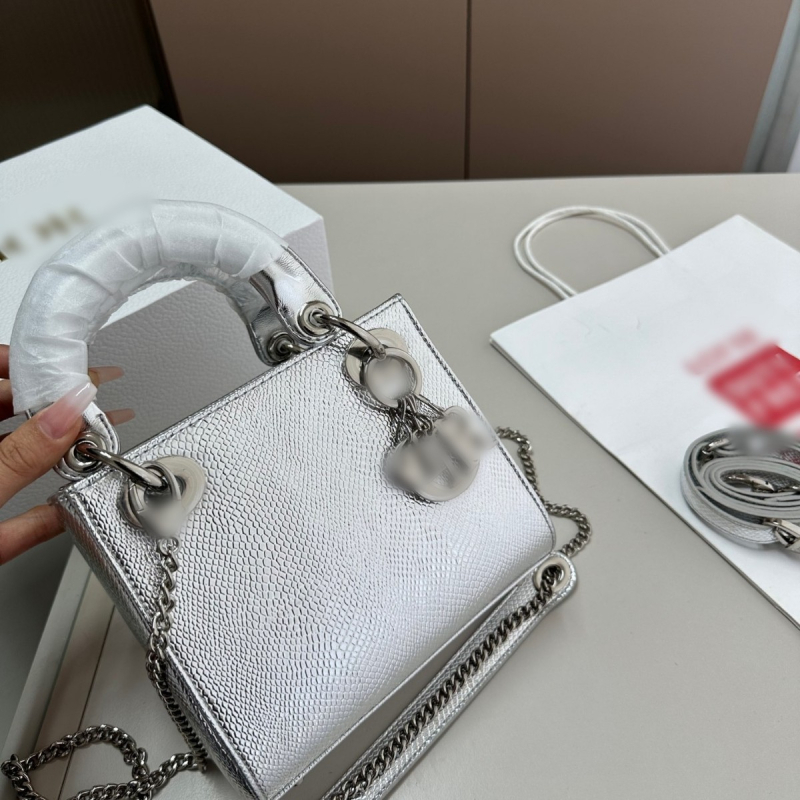 Ženska torba s uzorkom gušter, serija D Family, dizajn Princess Diana, moderna, svestrana, luksuzna, nosi se u ruci, na ramenu ili crossbody