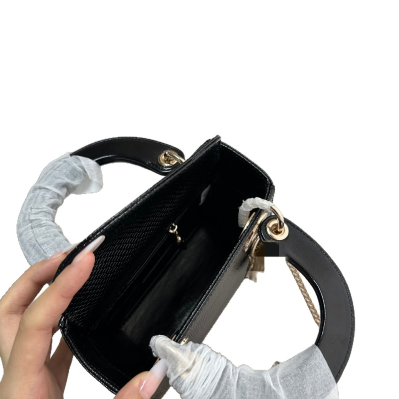 Ženska torba s uzorkom gušter, serija D Family, dizajn Princess Diana, moderna, svestrana, luksuzna, nosi se u ruci, na ramenu ili crossbody