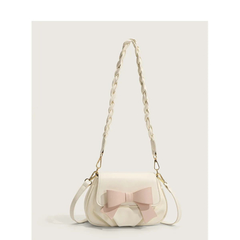 Nova ženska crossbody torba s plisiranim dizajnom oblaka, mala kvadratna PU torba