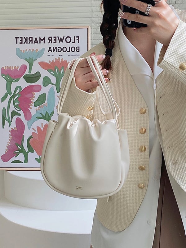 Nova visokokvalitetna plisirana torba u oblaku – minimalistička crossbody torba s velikim kapacitetom