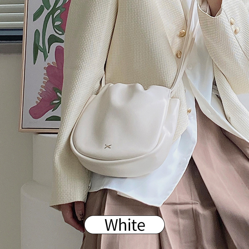 Nova visokokvalitetna plisirana torba u oblaku – minimalistička crossbody torba s velikim kapacitetom