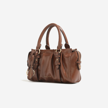 Ženska torba Boston za crossbody, korejskog stila, plisirana tekstura oblaka, srednje veličine