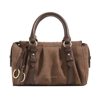Ženska torba Boston za crossbody, korejskog stila, plisirana tekstura oblaka, srednje veličine