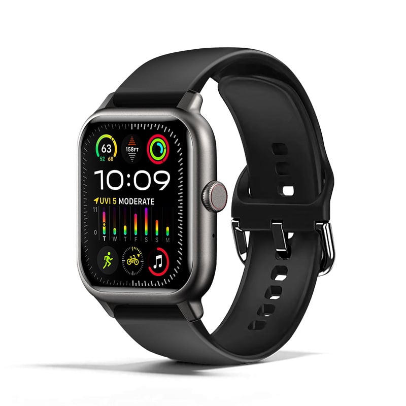 Lenovo pametni sat 2025 – novi model, 1,95-inčni veliki zaslon, Bluetooth pozivi, praćenje otkucaja srca, sport i fitness