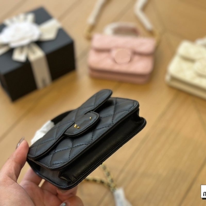 Nova ženska torbica u stilu Chanel, mini prešivana dijamantna torbica s lančanim remenom, crossbody, mala kvadratna večernja torbica