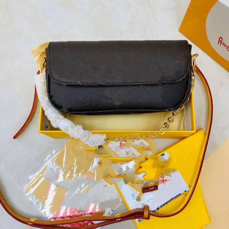 Monogram PU torba kvadratnog oblika s lancem, mala svakodnevna torba