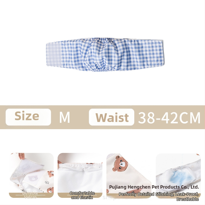 Hygienické nohavičky pre domáce zvieratá počas hárania, opakovane použiteľné plienky