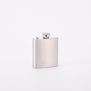 Flască din oțel inoxidabil, 1–18 oz, mică flască, finisaj șlefuit, model personalizabil, recipient portabil pentru vin