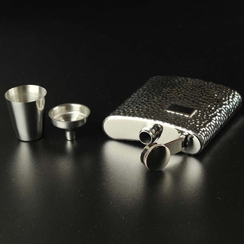 Double-Gun set portabil de flacoane din oțel inoxidabil pentru vin