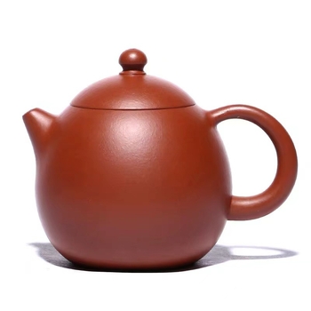 Ceainic din lut purpuriu Yixing, mică capacitate, design Dragon Egg, stil retro rafinat.