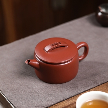 Ceainic din nisip mov, lucrat manual, stil Dahongpao Hanwa