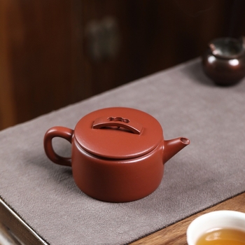 Ceainic din nisip mov, lucrat manual, stil Dahongpao Hanwa