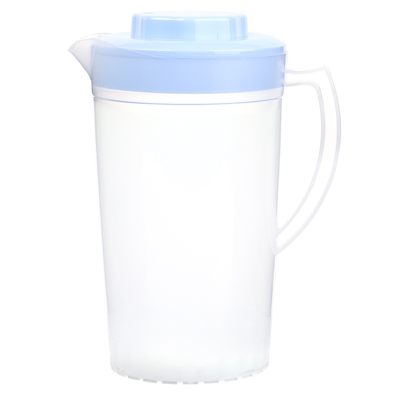 Cană de apă rece din plastic, cu capacitate mare, rezistentă la temperaturi înalte, cu infuzor de ceai, potrivită pentru sucuri, lapte de soia și ceaiuri florale
